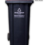 240 ltr. Müllgroßbehälter aus Kunststoff